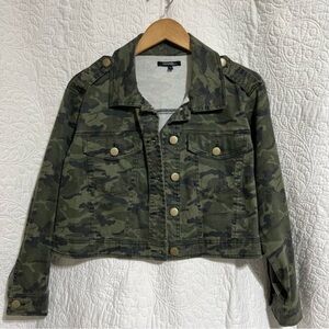 Camouflage Jean Jacket